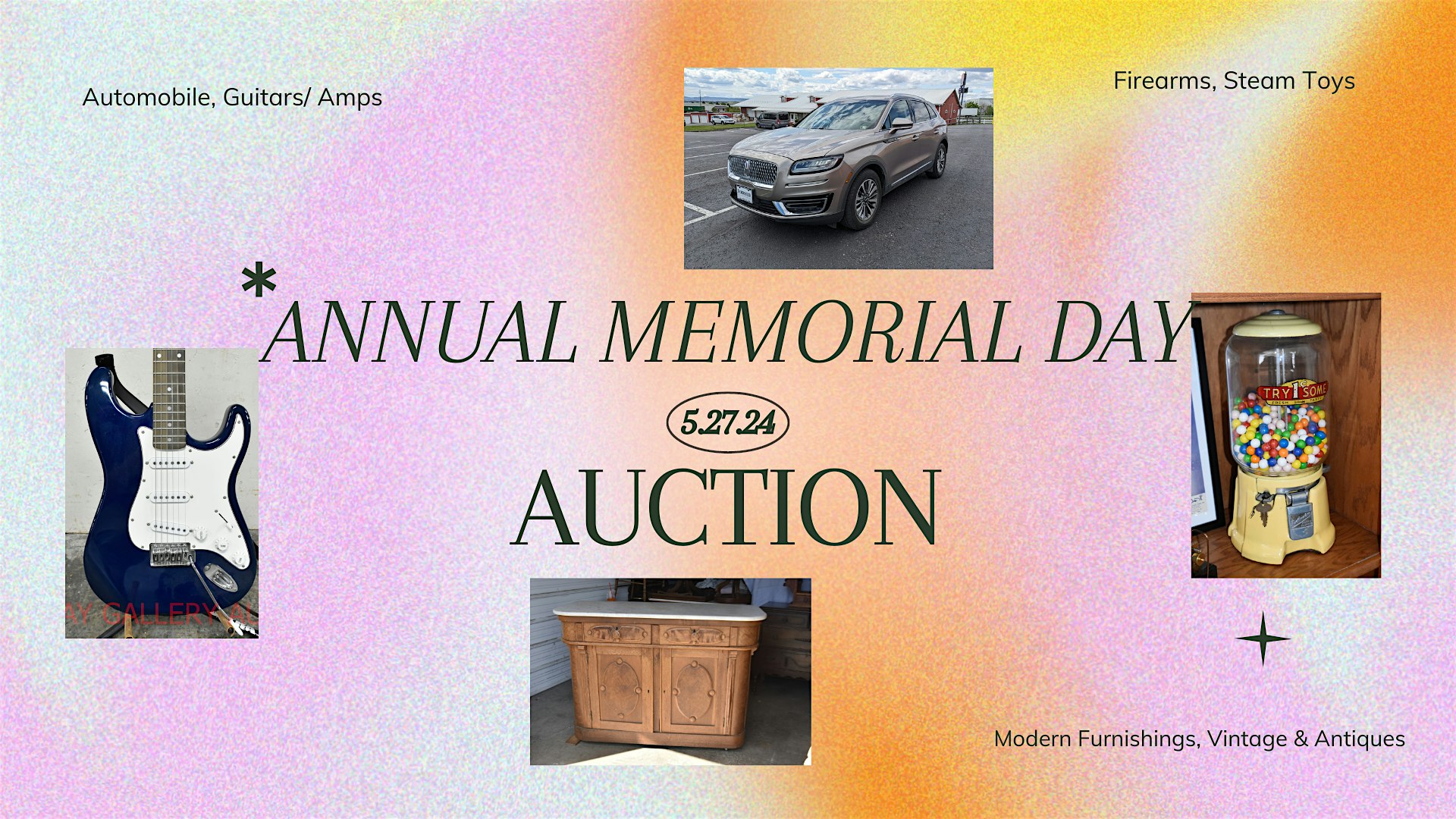 Annual Memorial Day Estate Auction