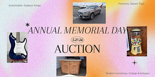 Primaire afbeelding van Annual Memorial Day Estate Auction