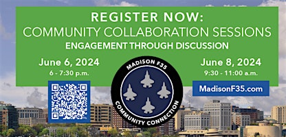Madison F35 Community Connection - Community Collaboration - Saturday primary image