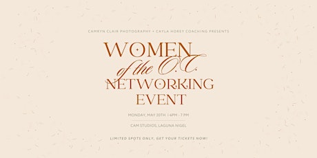 Women of the OC Networking Meet up Event-MAY