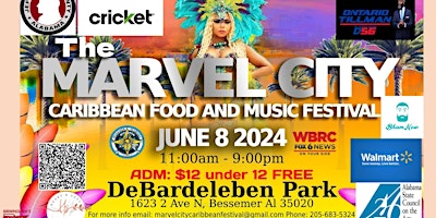 Imagem principal do evento The Marvel City Caribbean Food and Music Festival