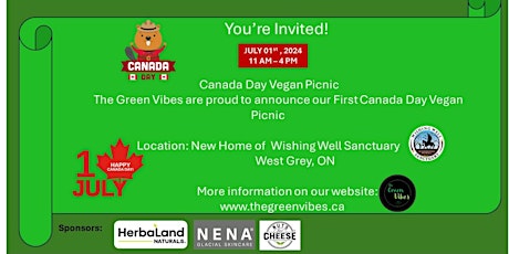 Canada Day Vegan Picnic