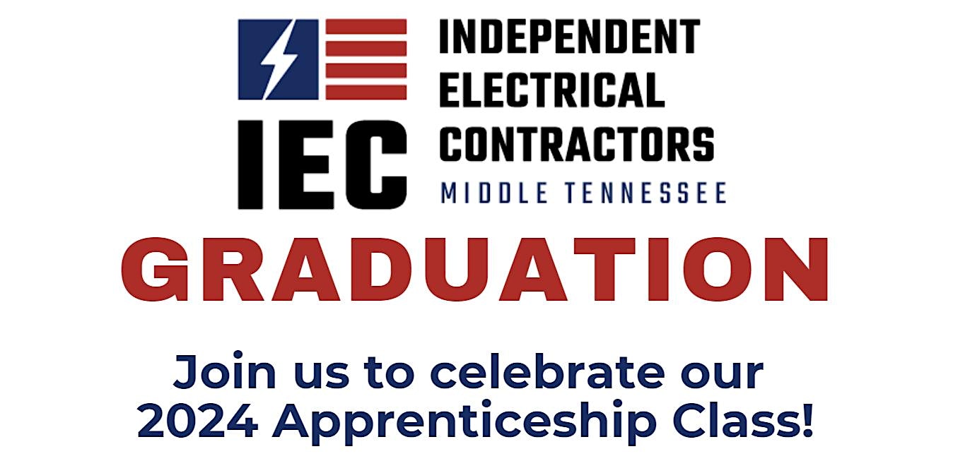 Class of 2024 IEC Middle Tennessee Apprenticeship Graduation
