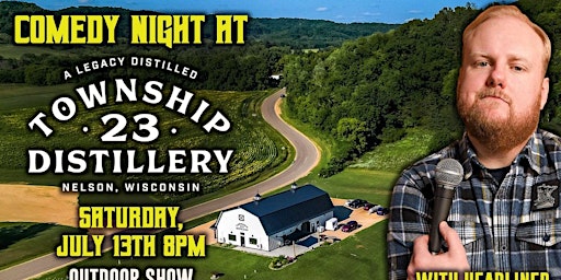 Primaire afbeelding van Comedy Night at Township 23 Distillery with Casey Flesch!