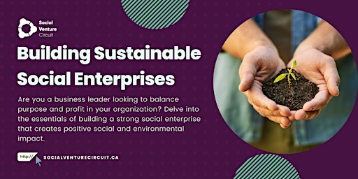 Building Sustainable Social Enterprises primary image