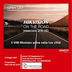 Hikvision On The Road - Open Day a Mineo con F.lli Cappadonna Srl