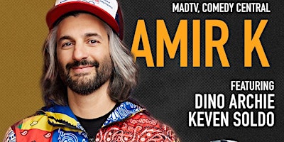 Immagine principale di Live stand up comedy show with AMIR K & friends! 
