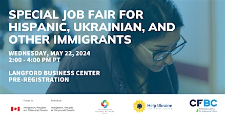 Special Job Fair for Hispanic, Ukrainian, and other immigrants