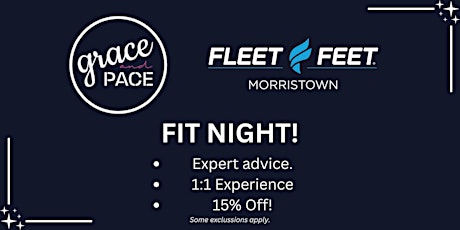 Fleet Feet Morristown x Grace and Pace Fit Night!