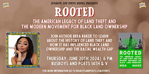 Hauptbild für ROOTED | A Busboys and Poets Books Presentation