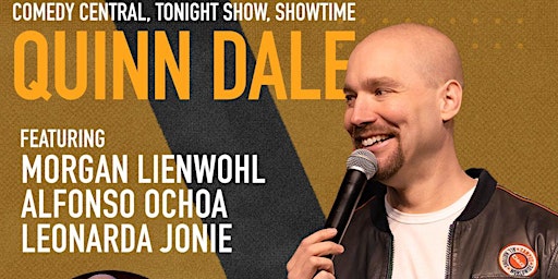 Primaire afbeelding van LIVE STAND UP COMEDY SHOW WITH QUINN DALE & FRIENDS!
