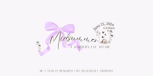 Imagem principal do evento Midsummer | A Summer's Eve Affair