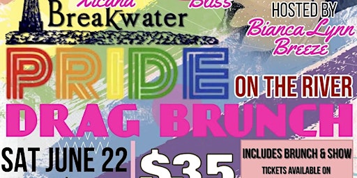Imagen principal de Pride on the River Drag Brunch 6/22