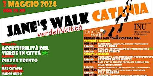 Primaire afbeelding van Pedalata: Accessibilità del verde in città - Jane's Walk Catania 2024
