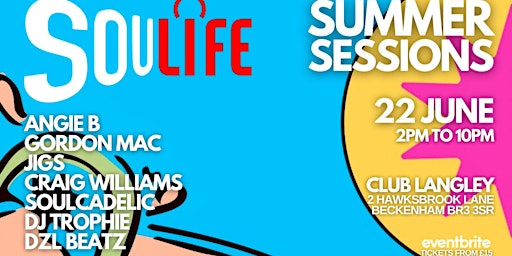 Soulife - Summer Sessions : Outdoors here we come !!  primärbild