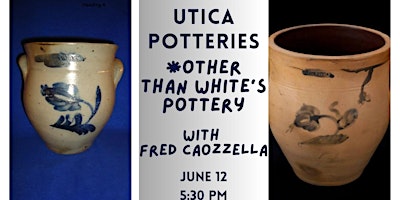 Imagem principal de Utica Potteries (*Other than White's Pottery)
