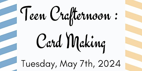 Teen Craft: Card-Making