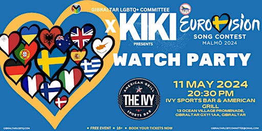 X KIKI Eurovision Watch Party primary image