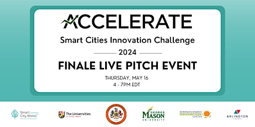 Hauptbild für Finale Live Pitch Event - Accelerate Smart Cities Innovation Challenge