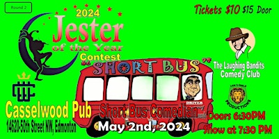 Hauptbild für Jester of the Year Contest - Casselwood Pub Starring Short Bus Comedian