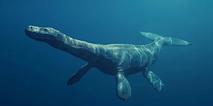 Imagem principal do evento Burpee Museum Art of the Earth - Plesiosaurs: Flying through the Water