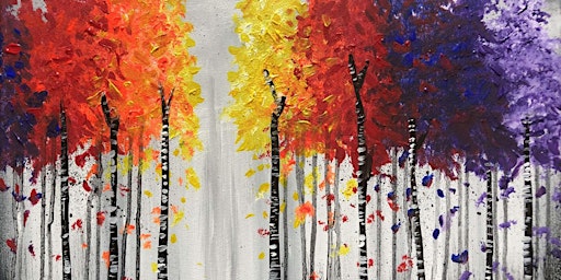Vibrant Forest - Paint and Sip by Classpop!™ primary image