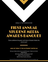 Imagem principal do evento KXSU/Spectator First Annual Media Awards Banquet
