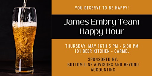 Imagem principal do evento The James Embry Team's May Happy Hour