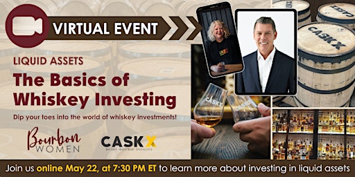 Imagem principal do evento Liquid Assets: The Basics of Whiskey Investing