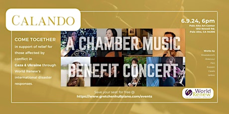 Calando: A Chamber Music Benefit Concert