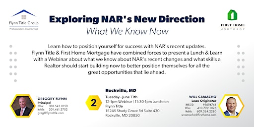 Imagem principal do evento Exploring NAR's New Direction - What We Know Now