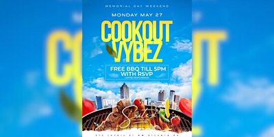 COOKOUT VYBEZ MEMORIAL DAY WEEKEND primary image