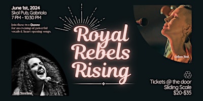Royal Rebels Rising - Live Music primary image