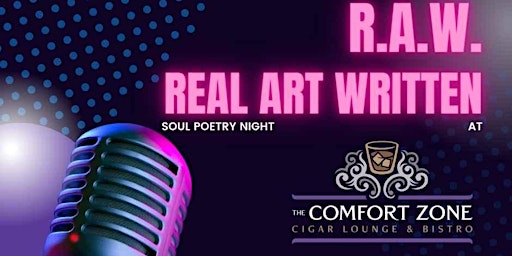 Imagem principal do evento R.A.W. Real Art Written: Soul Poetry Night