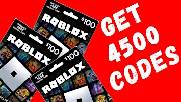 {{{ROBLOX}}} Free Gift Cards || Free Roblox Gift Card Codes Just in Five Minutes