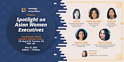 L5 Asian Heritage Month Special Event: Spotlight on Asian Women Executives primary image