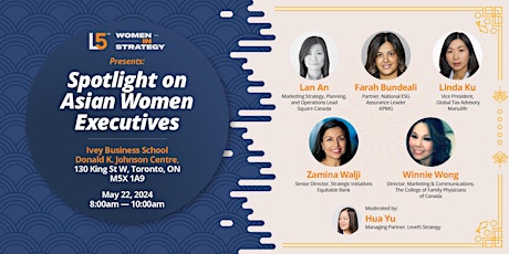 L5 Asian Heritage Month Special Event: Spotlight on Asian Women Executives