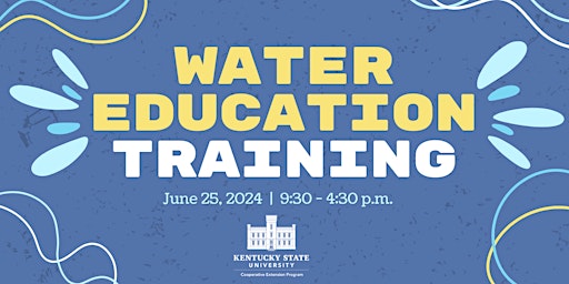 Water Education Training primary image