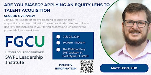 Imagem principal do evento Are You Biased? Applying an Equity Lens to Talent Acquisition