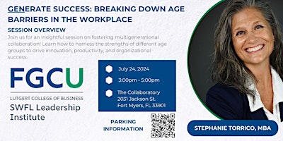 GENerate Success: Breaking Down Age Barriers in the Workplace primary image