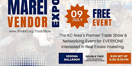 Image principale de MAREI's Annual Real Estate Vendor Trade Show & Networking Event