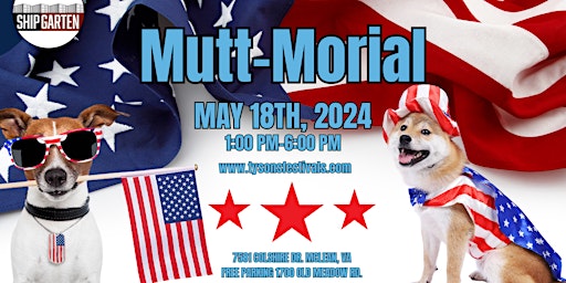 Mutt-Morial Day Festival primary image
