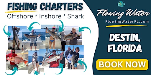 6hr Offshore Fishing Adventure (Flowing Water Charters) primary image