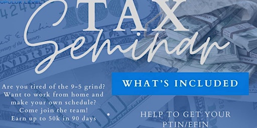 Hauptbild für Free Tax Seminar