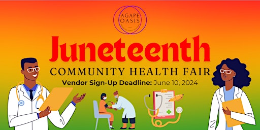 Northside Juneteenth Family Festival Health Fair Vendor Sign-Up  primärbild