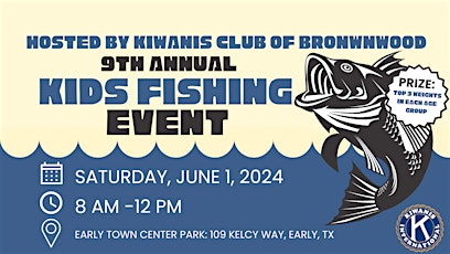9th Annual Kids Fishing Event