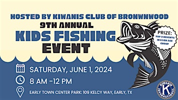 Imagem principal do evento 9th Annual Kids Fishing Event