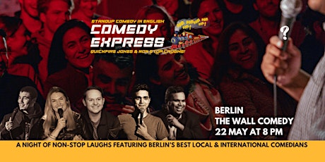 STANDUP COMEDY SPECIAL IN ENGLISH - Comedy Express  primärbild