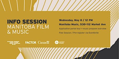 Manitoba Film & Music Info Session