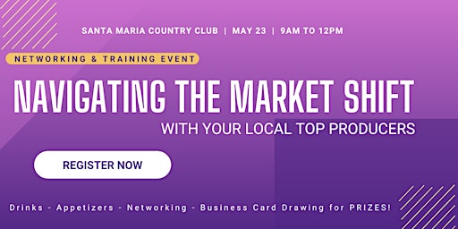 Image principale de NAVIGATING THE MARKET SHIFT with Local Top Producers!